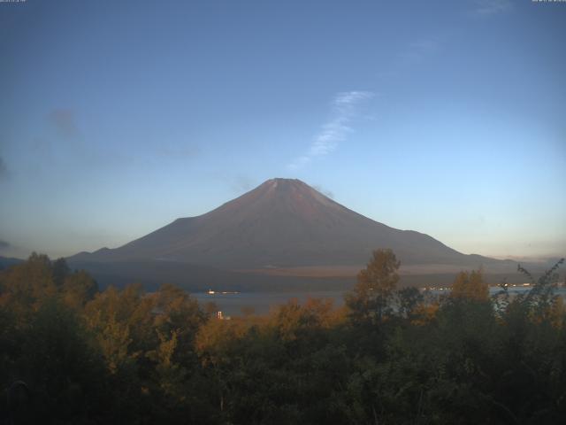 山中湖からの富士山