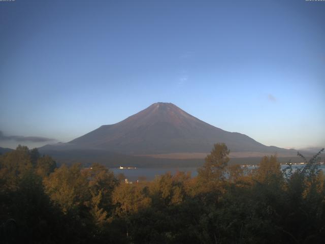 山中湖からの富士山