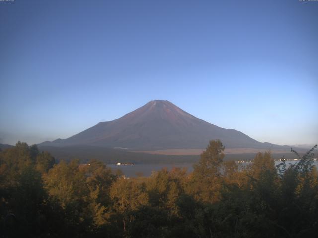 山中湖からの富士山