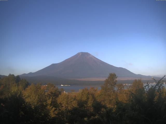 山中湖からの富士山