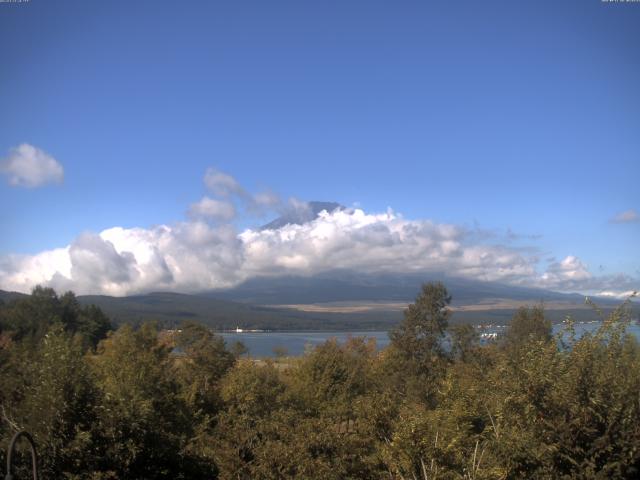 山中湖からの富士山