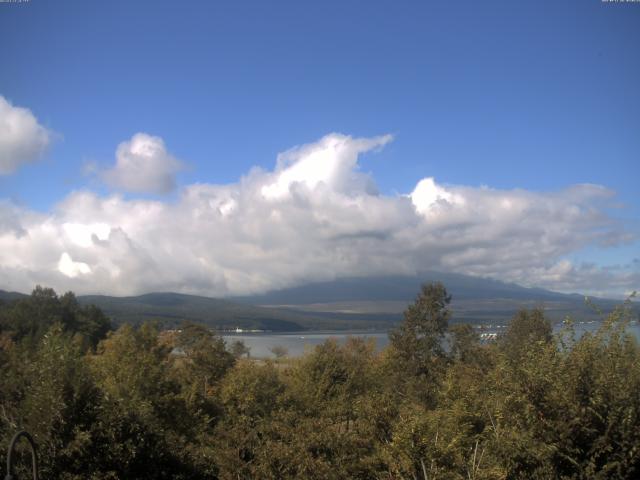 山中湖からの富士山