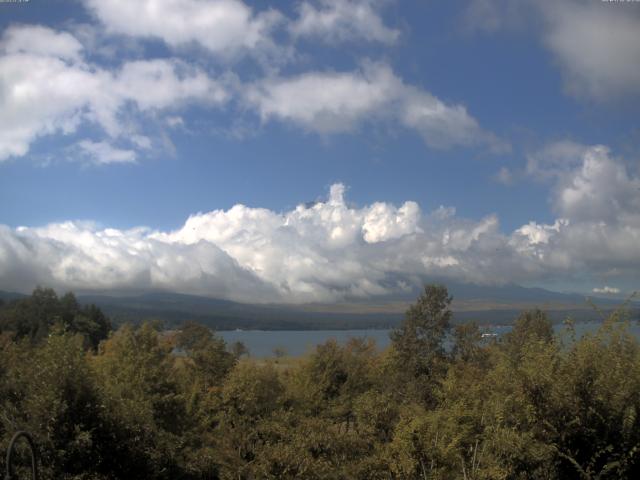 山中湖からの富士山