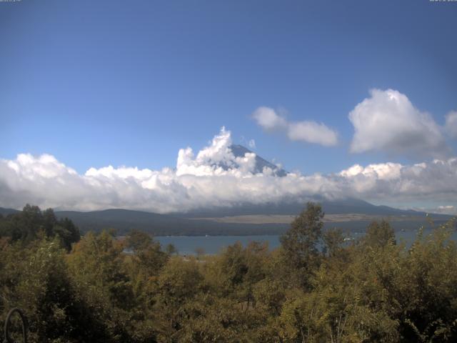 山中湖からの富士山