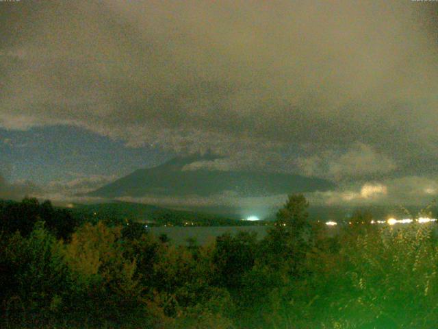 山中湖からの富士山