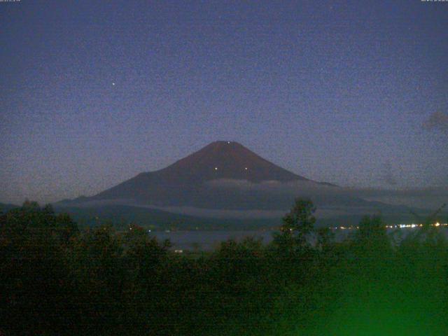 山中湖からの富士山