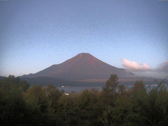 山中湖からの富士山