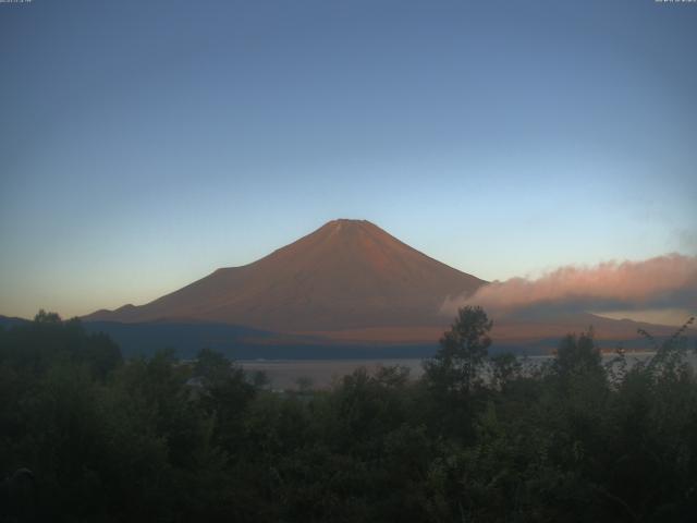 山中湖からの富士山