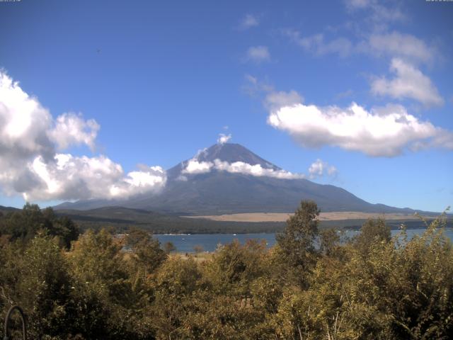 山中湖からの富士山