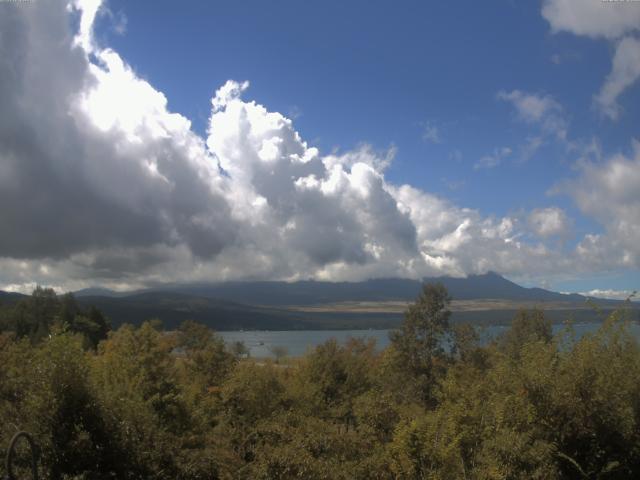 山中湖からの富士山