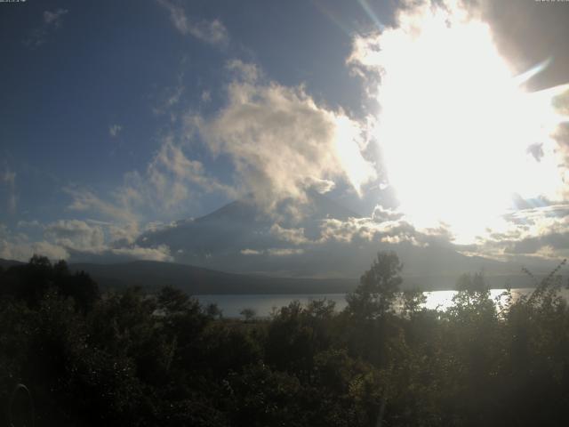 山中湖からの富士山