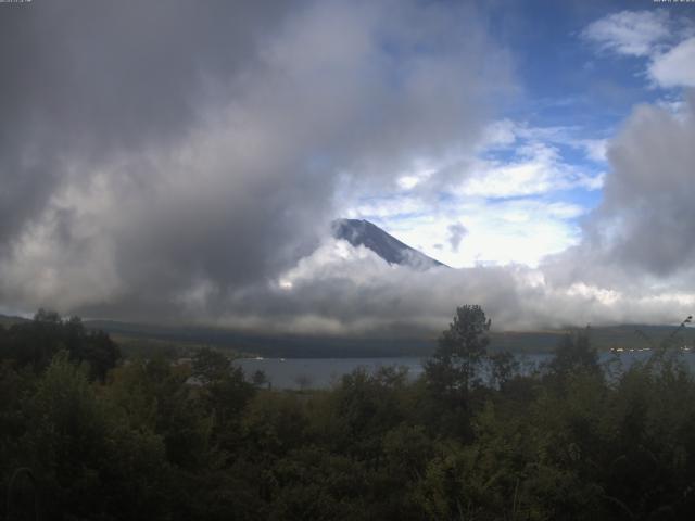 山中湖からの富士山