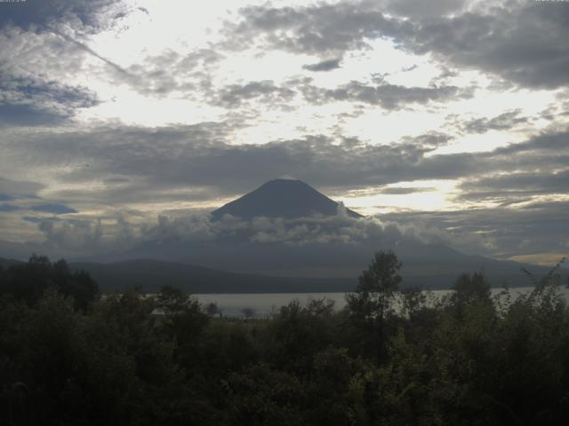 山中湖からの富士山