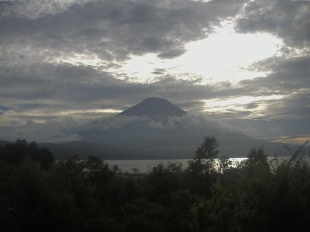 山中湖からの富士山