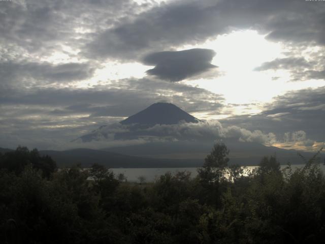 山中湖からの富士山