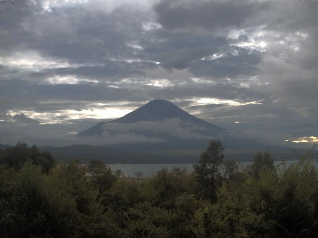 山中湖からの富士山