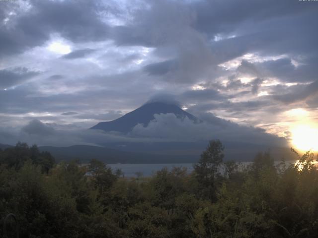 山中湖からの富士山