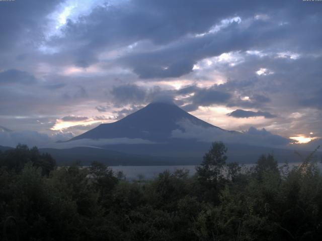 山中湖からの富士山