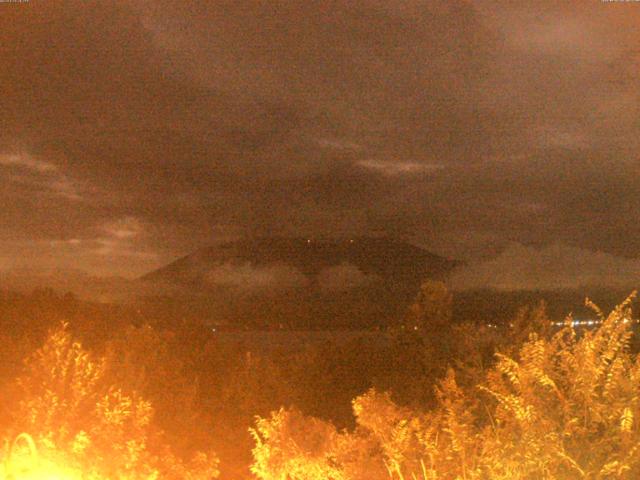 山中湖からの富士山