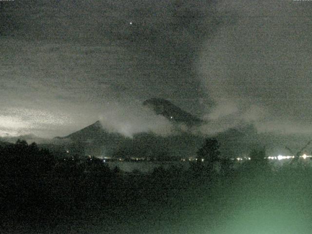 山中湖からの富士山