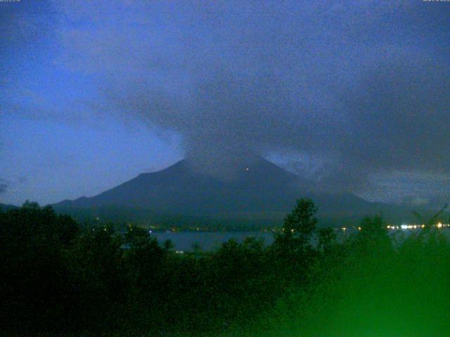 山中湖からの富士山