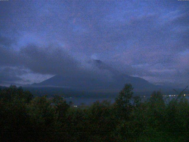 山中湖からの富士山