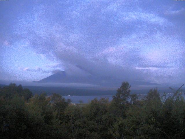 山中湖からの富士山