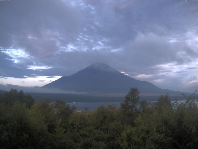 山中湖からの富士山