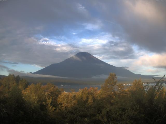 山中湖からの富士山