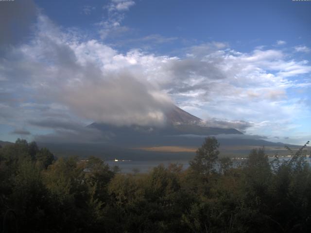 山中湖からの富士山