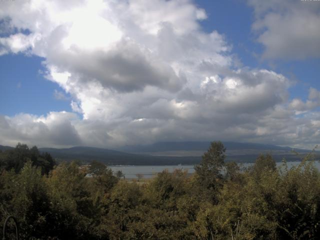 山中湖からの富士山