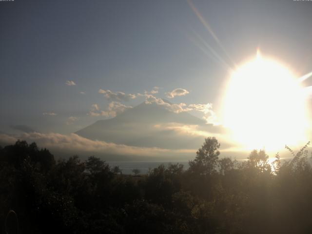 山中湖からの富士山