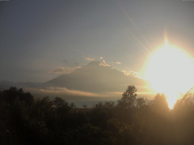 山中湖からの富士山