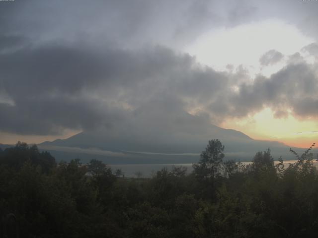 山中湖からの富士山