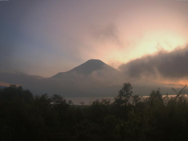 山中湖からの富士山