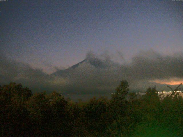 山中湖からの富士山