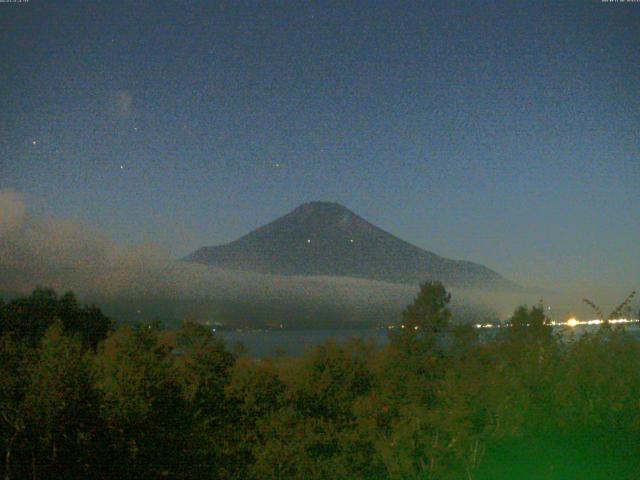 山中湖からの富士山