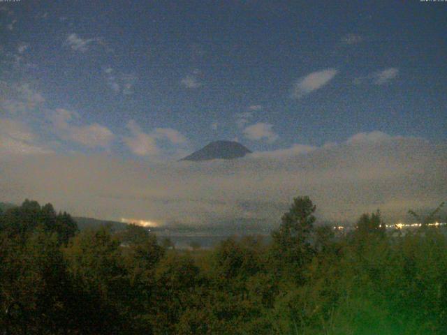 山中湖からの富士山