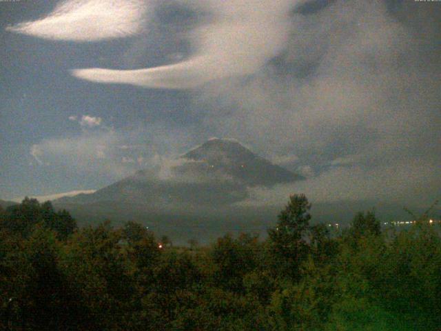 山中湖からの富士山