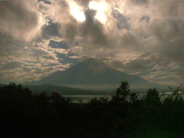 山中湖からの富士山