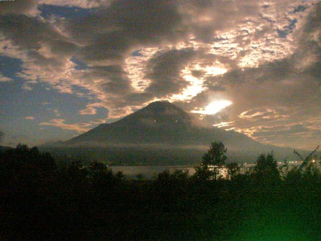 山中湖からの富士山