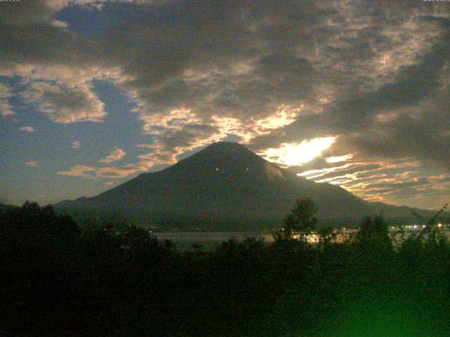 山中湖からの富士山