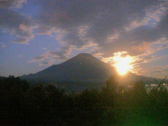 山中湖からの富士山