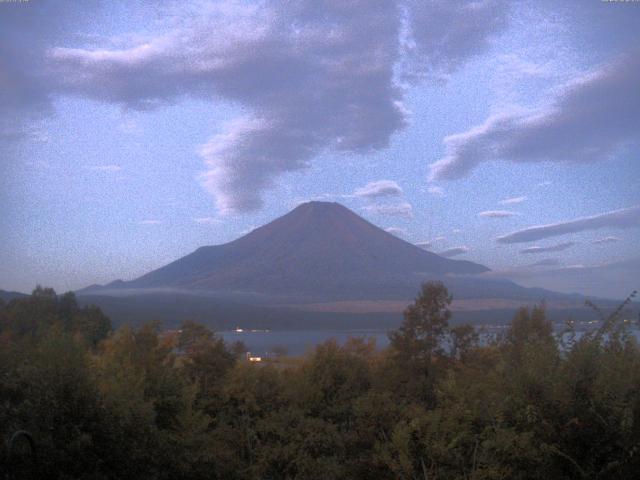 山中湖からの富士山