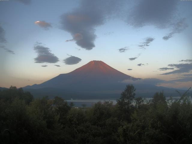 山中湖からの富士山