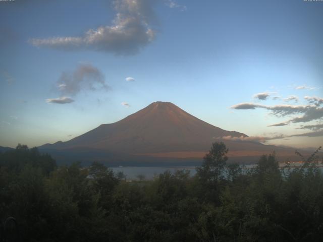 山中湖からの富士山