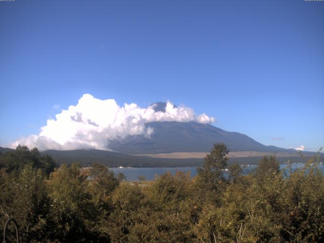 山中湖からの富士山