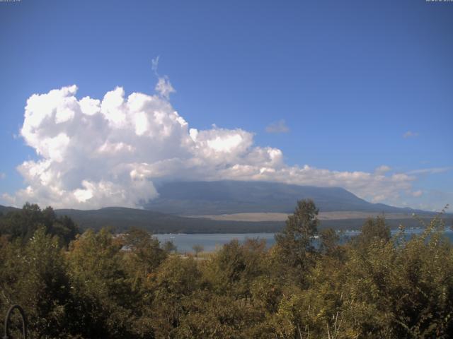 山中湖からの富士山