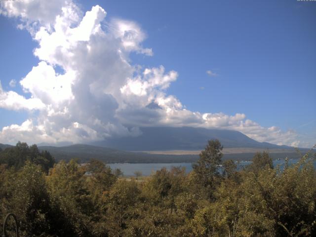 山中湖からの富士山