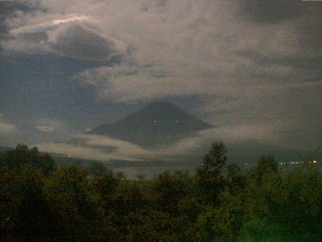 山中湖からの富士山